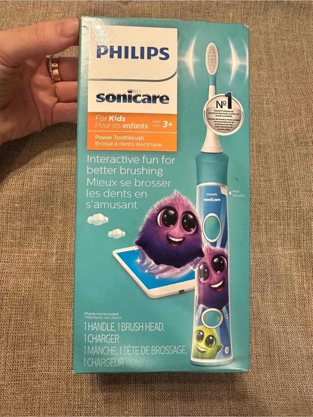 Philips Sonicare Kids Electric Toothbrush – Teal